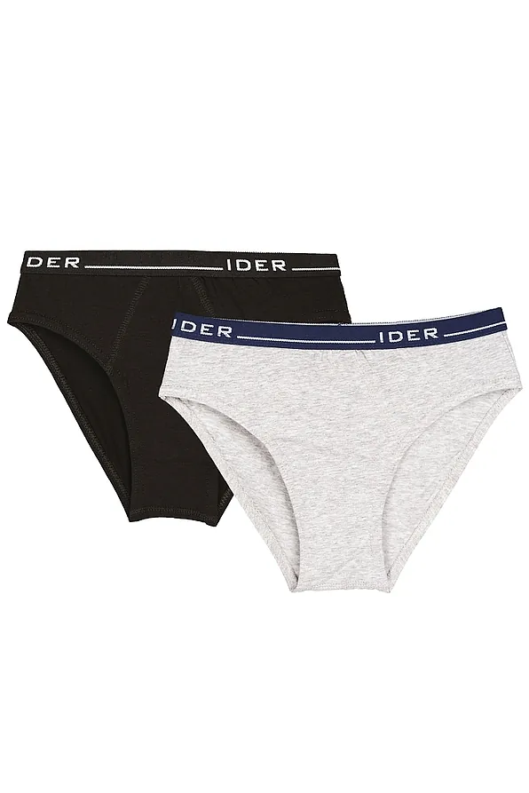 2-PACK BASICS ΑΓΟΡΙΣΤΙΚΟ ΒΑΜΒΑΚΕΡΟ ΣΛΙΠ ΜΕ ΕΞΩΤΕΡΙΚΟ ΛΑΣΤΙΧΟ 2CM ΜΟΝΟΧΡΩΜΑ