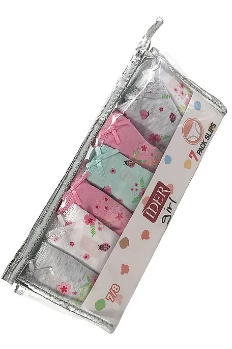 7-PACK ΚΟΡΙΤΣΙΣΤΙΚΟ ΣΛΙΠ ΒΑΜΒΑΚΕΡΟ ΜΕ FLORAL ΤΥΠΩΜΑ