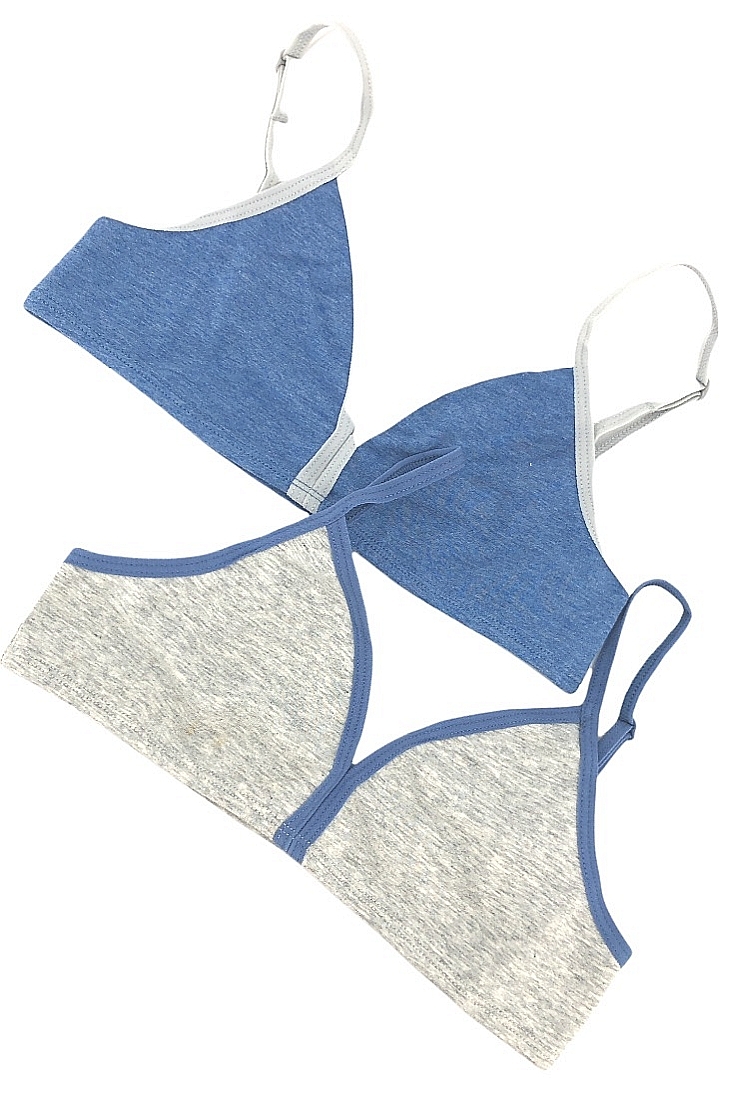 2-PACK BASICS ΚΟΡΙΤΣΙΣΤΙΚΟ ΜΠΟΥΣΤΑΚΙ ΤΡΙΓΩΝΟ ΒΑΜΒΑΚΕΡΟ ΜΕ ΡΥΘΜΙΖΟΜΕΝΕΣ ΤΙΡΑΝΤΕΣ