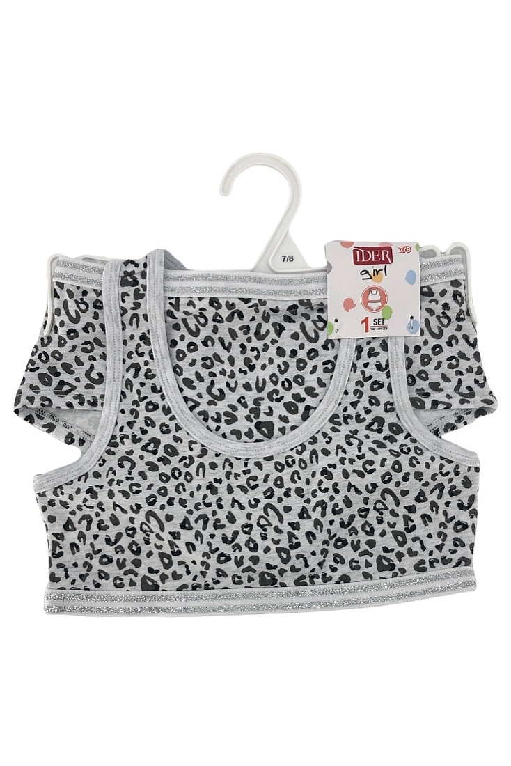 2-PACK ΚΟΡΙΤΣΙΚΟ ΣΕΤ TOP-HIPSTER ΒΑΜΒΑΚΕΡΟ ΜΕ ΑΘΛΗΤΙΚΗ ΠΛΑΤΗ ANIMAL ΤΥΠΩΜΑ