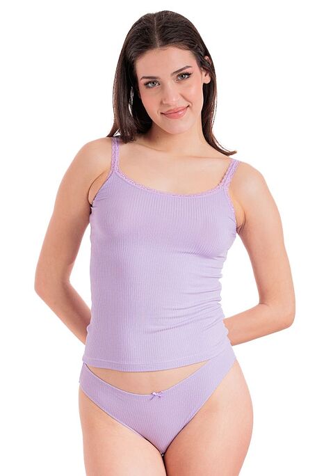 BAMBOO RIB ΓΥΝΑΙΚΕΙΟ ΦΑΝΕΛΑΚΙ ΤΙΡΑΝΤΑΚΙ ΜΕ ΔΑΝΤΕΛΑ