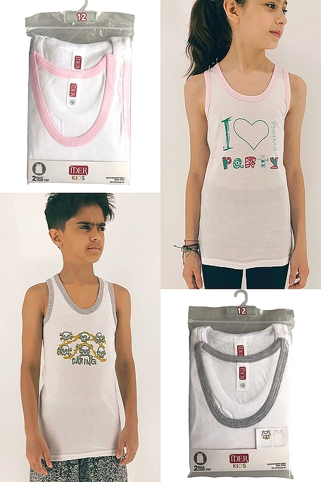 2-PACK ΠΑΙΔΙΚΗ ΒΑΜΒΑΚΕΡΗ ΦΑΝΕΛΑ ΦΑΡΔΙΑ ΤΙΡΑΝΤΑ ΜΕ ΤΥΠΩΜΑ