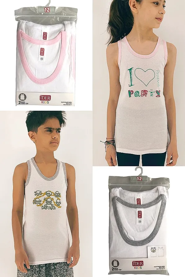 2-PACK ΠΑΙΔΙΚΗ ΒΑΜΒΑΚΕΡΗ ΦΑΝΕΛΑ ΦΑΡΔΙΑ ΤΙΡΑΝΤΑ ΜΕ ΤΥΠΩΜΑ