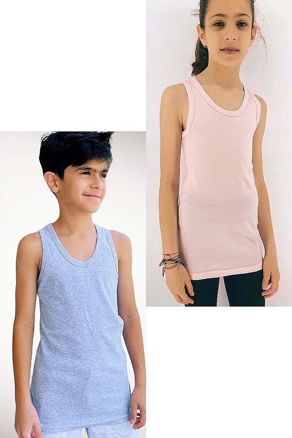 2-PACK KIDS COTTON TANK TOP