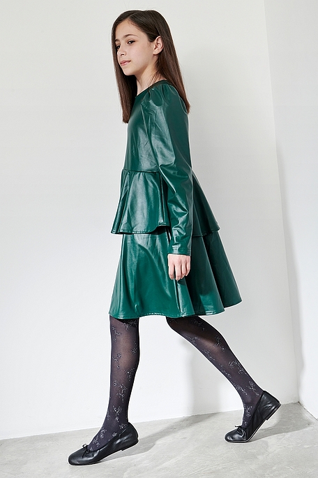 ΚΟΡΙΤΣΙΣΤΙΚΟ DEMI ΟΠΑΚ ΕΛΑΣΤΙΚΟ ΚΑΛΣΟΝ 40DEN ΜΕ ΣΧΕΔΙΟ ΣΤΑΜΠΑ ΑΣΗΜΕΝΙΑ GLITTER ΛΟΥΛΟΥΔΙΑ