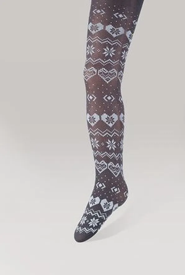 IDER - ΠΑΙΔΙΚΟ ΚΑΛΣΟΝ ΕΛΑΣΤΙΚΟ ΜΕ ΣΤΑΜΠΩΤΟ ΣΧΕΔΙΟ ΚΑΡΔΟΥΛΕΣ - ΝΙΦΑΔΕΣ