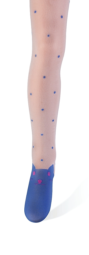 IDER - KIDS ELASTIC FASHION TIGHTS WITH CAT PATTERN