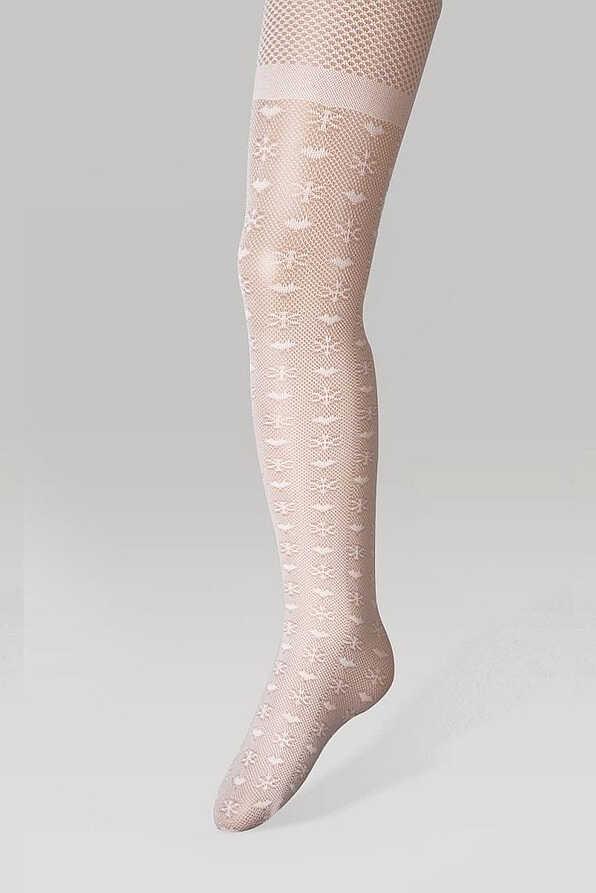 ΠΑΙΔΙΚΟ ΚΑΛΣΟΝ ΕΛΑΣΤΙΚΟ, ΤΟΥΛΙ ΜΕ ΚΑΡΔΟΥΛΕΣ ΚΑΙ ΛΟΥΛΟΥΔΙΑ