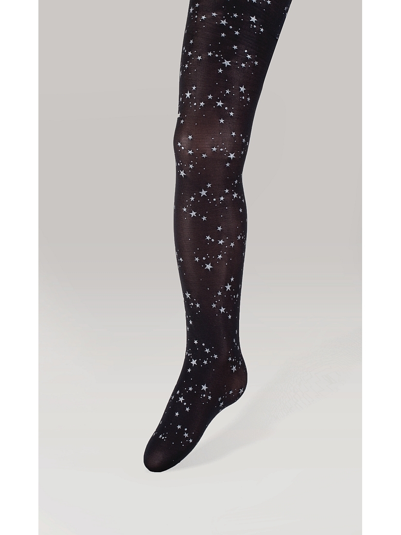 IDER - ΚΑΛΣΟΝ ΠΑΙΔΙΚΟ 45DEN. ΜΕ ΣΤΑΜΠΑ ΣΧΕΔΙΟ ΑΣΤΕΡΙΣΜΟΥΣ ΣΕ ΧΡΩΜΑ ΑΣΗΜΙ