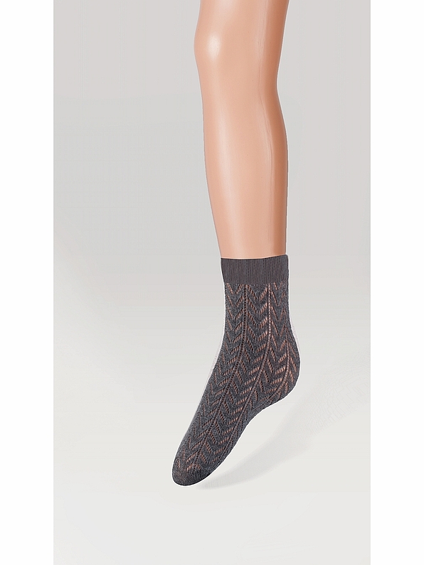 GIRL COTTON ANKLE HIGH SOCKS WITH DESIGN