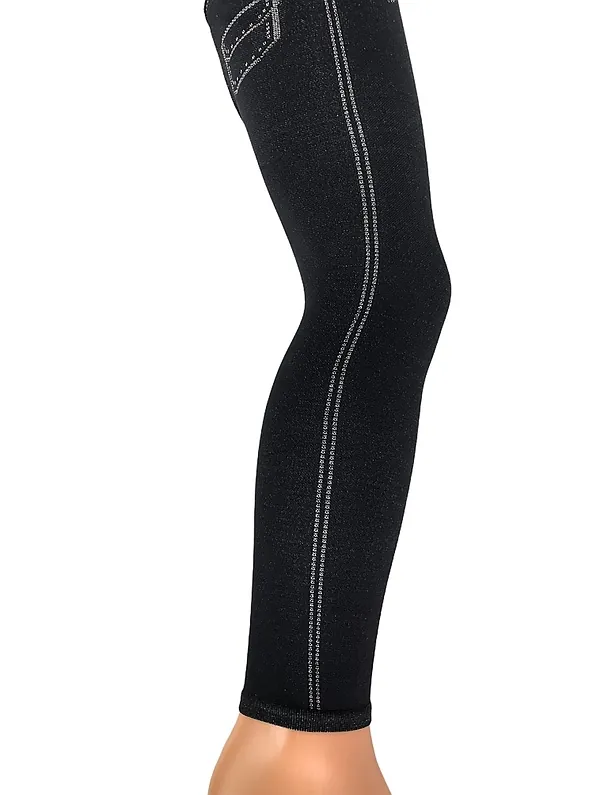 IDER - ΚΟΛΑΝ ΠΑΙΔΙΚΟ 80DEN. ΤΥΠΟΥ ΤΖΙΝ ΜΕ ΣΧΕΔΙΟ ΤΣΕΠΕΣ