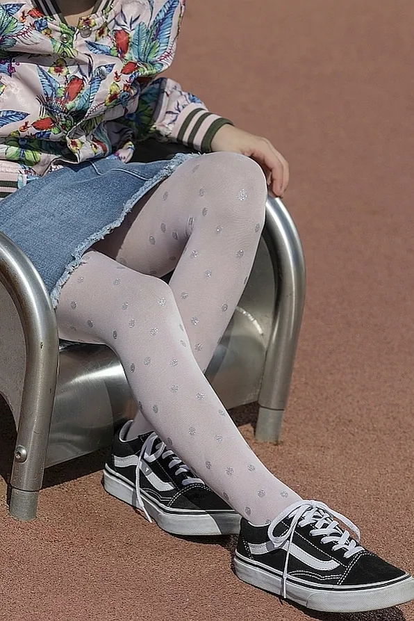 IDER - ΚΑΛΣΟΝ ΠΑΙΔΙΚΟ 40DEN. ΑΔΙΑΦΑΝΟ ΜΕ ΣΤΑΜΠΑ ΑΣΗΜΙ ΧΟΝΔΡΑ ΠΟΥΑ