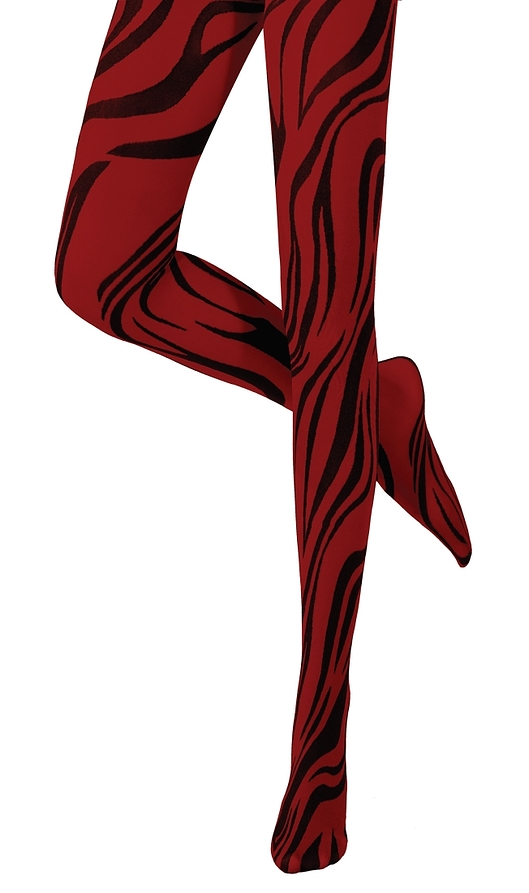 IDER- WOMAN ELASTIC FASHION TIGHTS, ANIMAL PATTERN