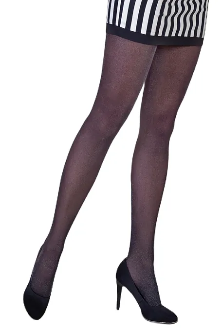 ΓΥΝΑΙΚΕΙΟ ΕΛΑΣΤΙΚΟ ΚΑΛΣΟΝ 40DEN ΕΠΙΠΕΔΕΣ ΡΑΦΕΣ ΓΥΑΛΙΣΤΕΡΟ ΣΤΟΝ ΙΔΙΟ ΤΟΝΟ