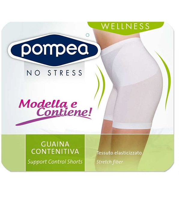 GUAINA CONTENITIVA SHORT LEG CORSET MICROFIBRE TUMMY CONTROL SHAPE IN HIPS