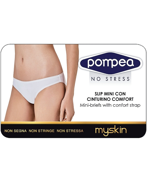 WOMEN SEAMLESS MINI SLIP IN SOFT MICROFIBRE WITH ELASTANE