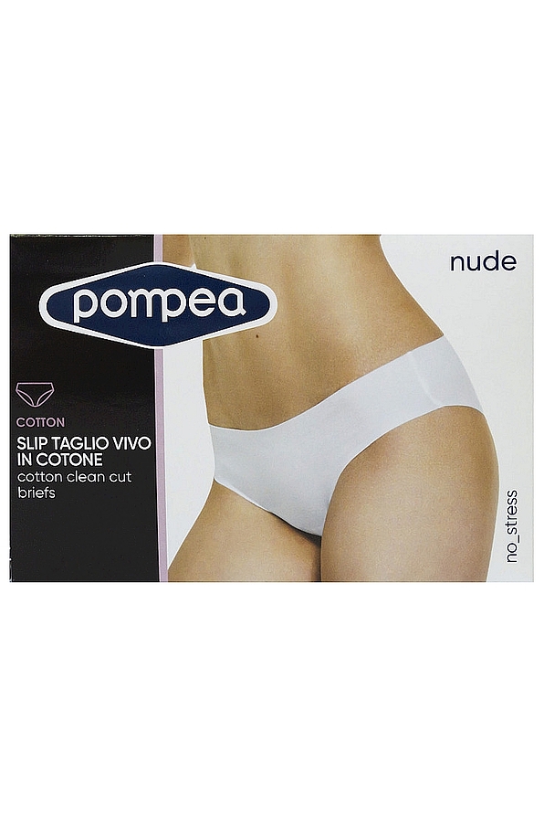 POMPEA NUDE - COTTON CLEAN CUT BRIEFS
