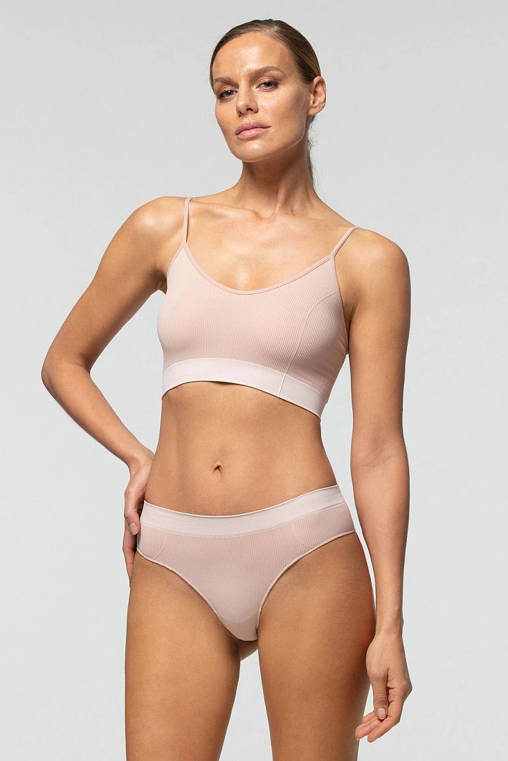 BRASIL.ECO FRIENDLY ΓΥΝΑΙΚΕΙΟ ΣΛΙΠ BRAZIL ΑΠΟ ΜΑΛΑΚΗ ΑΝΑΓΕΝΝΗΜΕΝΗ ΜΙΚΡΟΪΝΑ "Q-NOVA" ΠΛΕΞΗ ΡΙΜΠ ΚΑΙ ΜΑΛΑΚΟ ΜΕΛΑΝΖΕ ΛΑΣΤΙΧΟ ΧΡΩΜΑΤΙΚΑ ΑΝΤΙΘΕΤΟ ΚΑΙ ΜΕ "Q-SKIN" ΒΑΚΤΗΡΙΟΣΤΑΤΙΚΟ ΚΑΒΑΛΑΚΙ