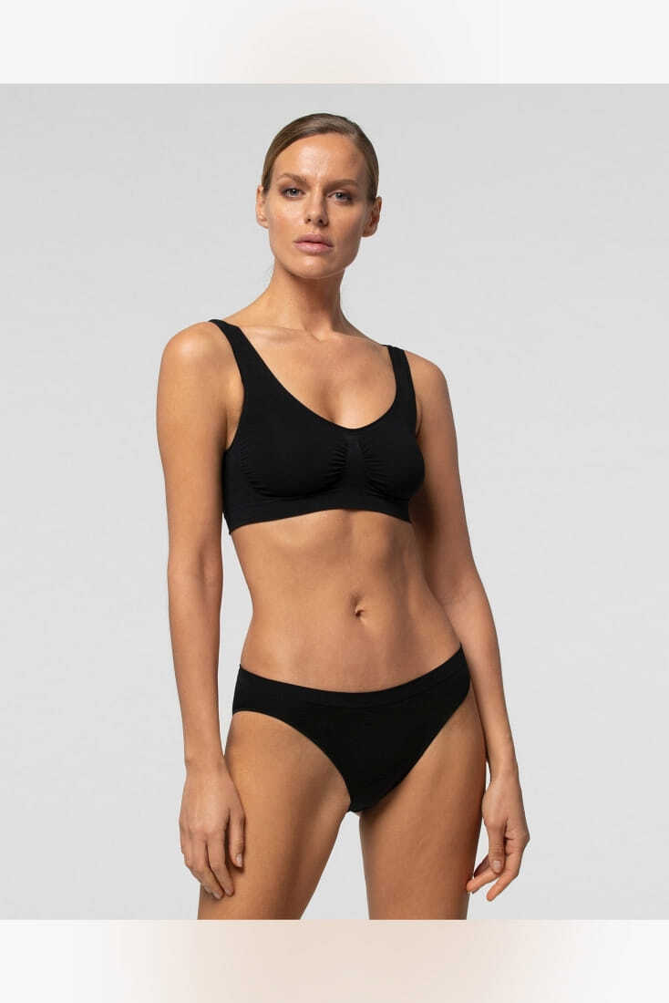 SLIP.VB.SEAMLESS ΓΥΝΑΙΚΕΙΟ ΣΛΙΠ BIKINI ΧΑΜΗΛΟΚΑΒΑΛΟ ΑΠΟ ΜΑΛΑΚΗ ΚΑΙ ΕΛΑΦΡΙΑ ΜΙΚΡΟΪΝΑ ΧΩΡΙΣ ΡΑΦΕΣ ΜΕ ΔΙΑΠΝΕΟΥΣΕΣ ΖΩΝΕΣ ΚΑΙ ΒΑΚΤΗΡΙΟΣΤΑΤΙΚΟ ΚΑΒΑΛΑΚΙ "Q-SKIN" ΕΠΙΠΕΔΑ ΤΕΛΕΙΩΜΑΤΑ ΠΟΥ ΔΕΝ ΔΙΑΓΡΑΦΟΥΝ ΓΙΑ ΜΕΓΙΣΤΗ ΑΝΕΣΗ