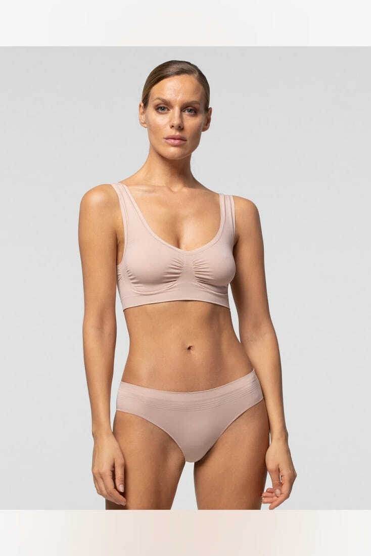 BRASILIANA.SEAMLESS ΓΥΝΑΙΚΕΙΟ ΣΛΙΠ BRAZIL ΑΠΟ ΜΑΛΑΚΗ ΚΑΙ ΕΛΑΦΡΙΑ ΜΙΚΡΟΪΝΑ  ΧΩΡΙΣ ΡΑΦΕΣ ΜΕ ΔΙΑΠΝΕΟΥΣΕΣ ΖΩΝΕΣ ΚΑΙ ΒΑΚΤΗΡΙΟΣΤΑΤΙΚΟ ΚΑΒΑΛΑΚΙ "Q-SKIN" ΕΠΙΠΕΔΑ ΤΕΛΕΙΩΜΑΤΑ ΠΟΥ ΔΕΝ ΔΙΑΓΡΑΦΟΥΝ ΓΙΑ ΜΕΓΙΣΤΗ ΑΝΕΣΗ