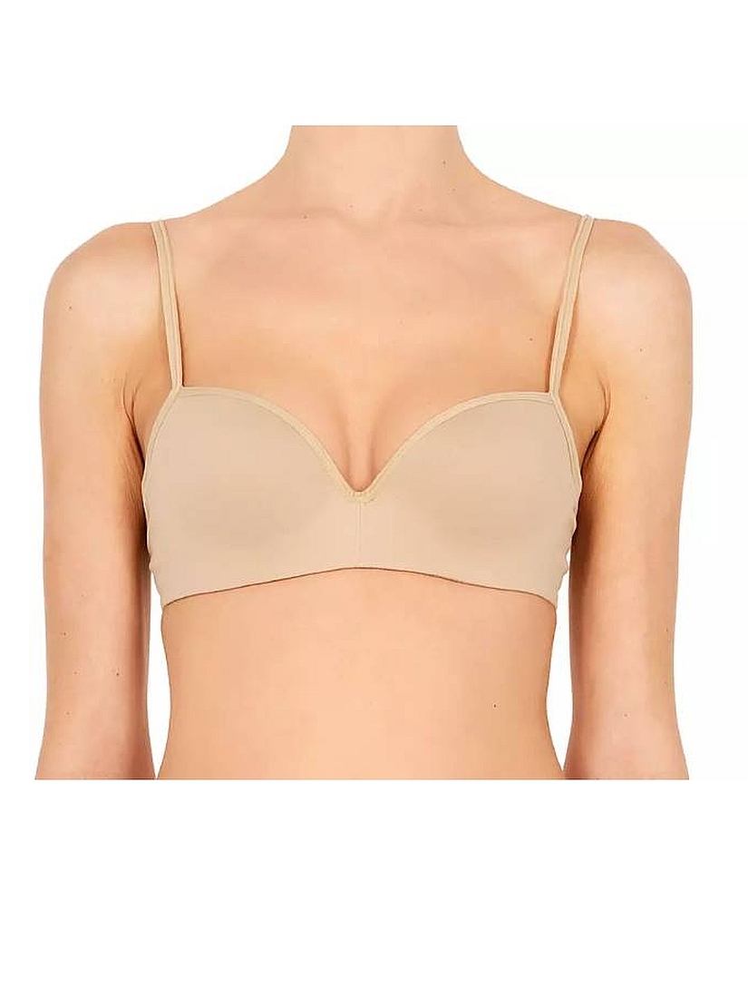UNWIRED PUSH-UP BRA, IN SOFT STRETCH MICROFIBRE