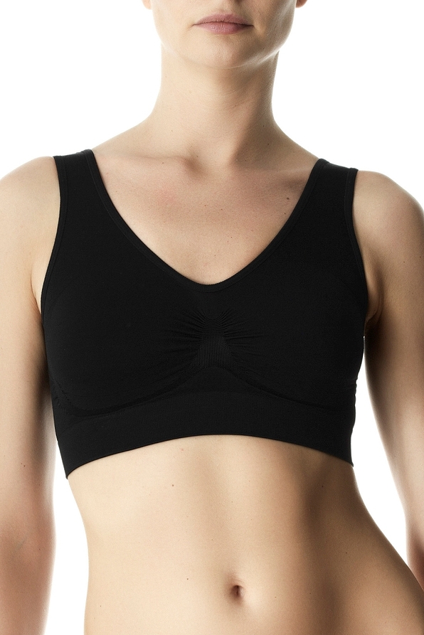 POMPEA - ANATOMIC SAMLESS MICROFIBRE BRASSIER, LARGE STRAPES