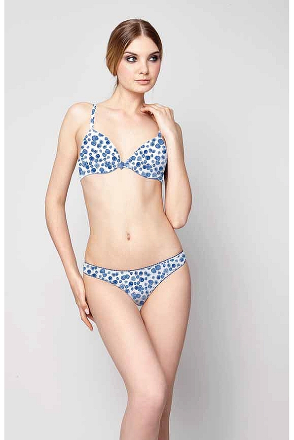 GOFFREDO - PUSH UP BRAIN SOFT MICROFIBRE WITH PADDED CUPS