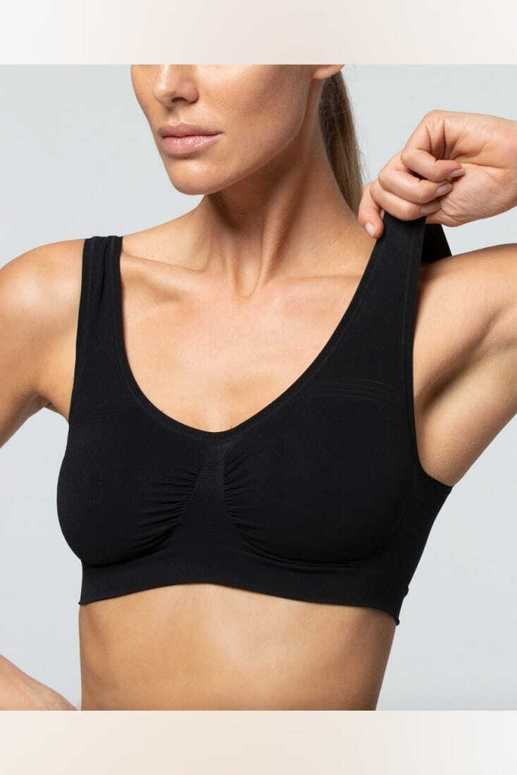 BRASS.SL.SEAMLESS ΓΥΝΑΙΚΕΙΟ ΤΟΠ ΤΡΙΓΩΝΟ ΜΕ ΦΑΡΔΙΑ ΤΙΡΑΝΤΑ ΑΠΟ ΜΑΛΑΚΗ ΚΑΙ ΕΛΑΦΡΙΑ ΜΙΚΡΟΪΝΑ ΧΩΡΙΣ ΡΑΦΕΣ ΜΕ ΕΠΙΠΕΔΑ ΤΕΛΕΙΩΜΑΤΑ ΚΑΙ ΔΙΑΠΝΕΟΥΣΕΣ ΖΩΝΕΣ ΓΙΑ ΜΕΓΙΣΤΗ ΑΝΕΣΗ