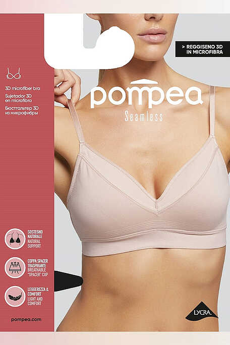 RGS.3D.SEAMLESS WOMAN BRA IN SOFT AND LIGHT MICROFIBER WITH BREATHABLE “SPACER” CUP FOR A PERFECT SUPPORT WITHOUT ANY CONSTRICTIONS