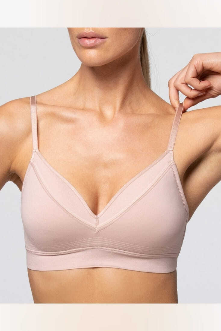 RGS.3D.SEAMLESS ΓΥΝΑΙΚΕΙΟ ΣΟΥΤΙΕΝ ΑΠΟ ΜΑΛΑΚΗ ΚΑΙ ΕΛΑΦΡΙΑ ΜΙΚΡΟΪΝΑ  ΜΕ ΔΙΑΠΝΕΟΥΣΑ CUP "SPACER" ΓΙΑ ΑΠΟΛΥΤΗ ΑΝΕΣΗ ΚΑΙ ΤΕΛΕΙΑ ΥΠΟΣΤΗΡΙΞΗ