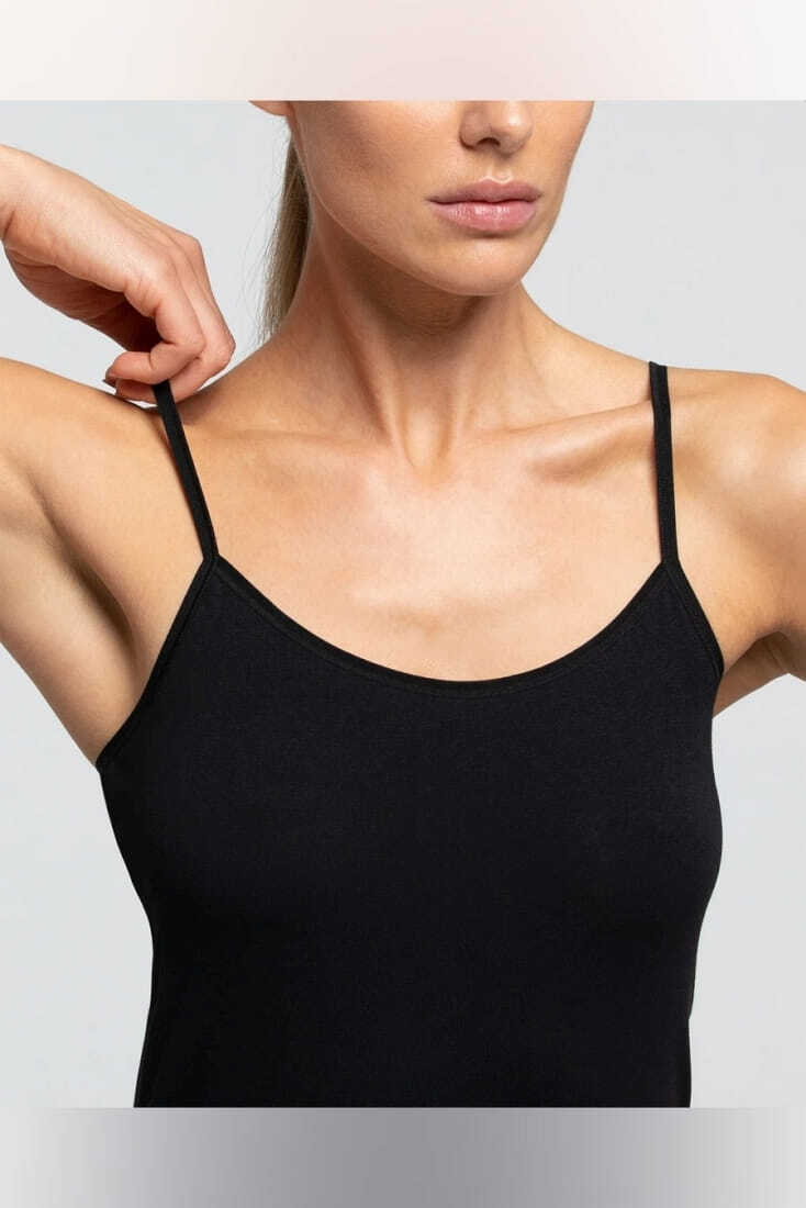 CANOTTA.SPALLA.STRETTA.COT.PLANET ΓΥΝΑΙΚΕΙΟ ΦΑΝΕΛΑΚΙ ΑΠΟ JERSEY ΟΡΓΑΝΙΚΟ ΒΑΜΒΑΚΙ GOTS ΠΙΣΤΟΠΟΙΗΣΗ ΜΕ ΛΕΠΤH ΤΙΡΑΝΤΑ KI ΕΠΙΠΕΔΑ ΤΕΛΕΙΩΜΑΤΑ ΠΟΥ ΔΕΝ ΕΡΕΘΙΖΟΥΝ ΤΗΝ ΕΠΙΔΕΡΜΙΔΑ