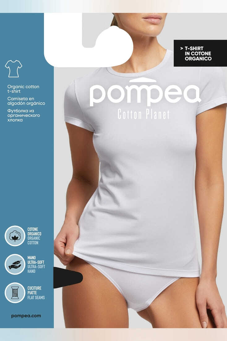 T.SHIRT.COT.PLANET ΓΥΝΑΙΚΕΙΟ ΦΑΝΕΛΑΚΙ ΑΠΟ JERSEY ΟΡΓΑΝΙΚΟ ΒΑΜΒΑΚΙ GOTS ΠΙΣΤΟΠΟΙΗΣΗ ΜΕ ΚΟΝΤΟ ΜΑΝΙΚΙ ΚΑΙ ΚΛΕΙΣΤΟ ΣΤΡΟΓΓΥΛΟ ΛΑΙΜΟ