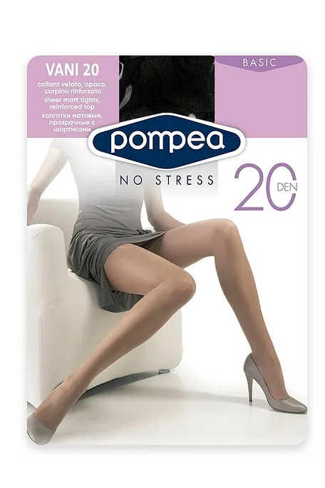 VANI 20 ΕΛΑΣΤΙΚΟ ΚΑΛΣΟΝ 20DEN., MAT, ΜΕ ΕΝΙΣΧ. ΚΙΛΟΤΑ ΚΑΙ ΜΥΤΗ ΚΑΙ ΚΑΒΑΛΑΚΙ
