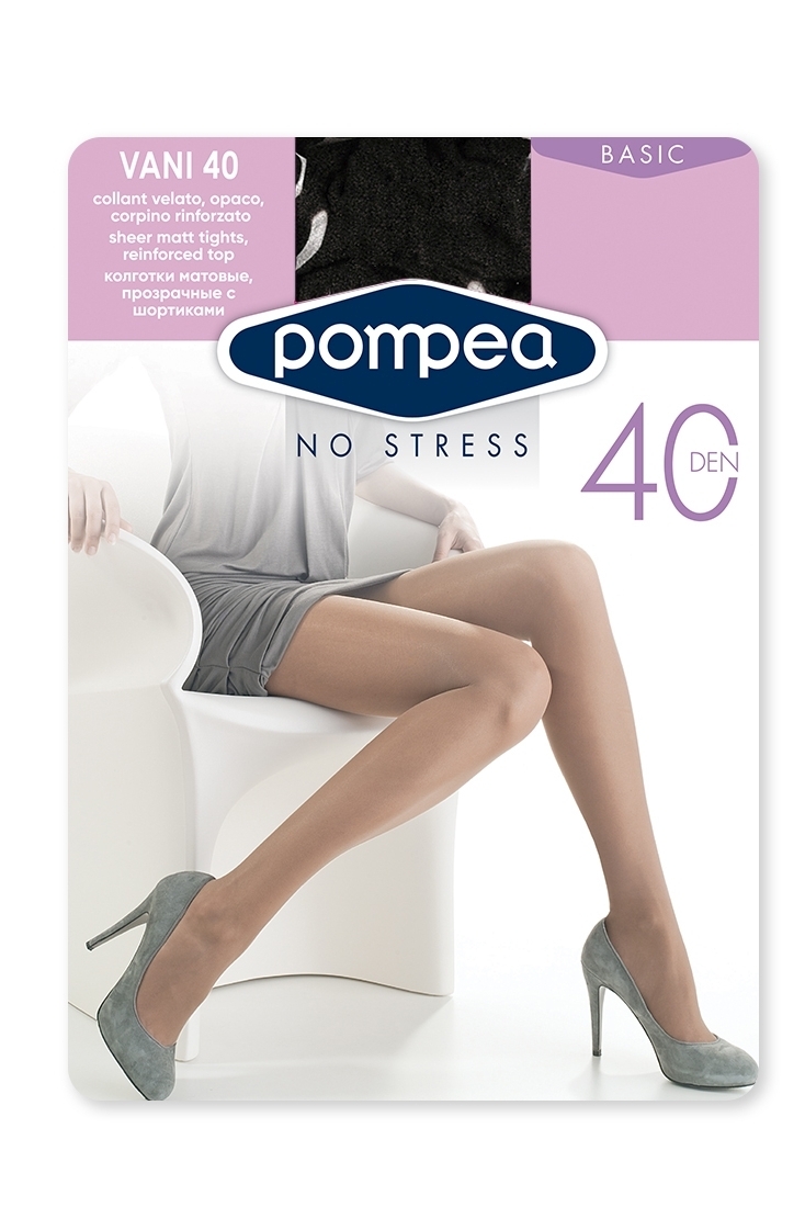 VANI 40 ΕΛΑΣΤΙΚΟ ΚΑΛΣΟΝ 40DEN., MAT, ΜΕ ΕΝΙΣΧ. ΚΙΛΟΤΑ ΚΑΙ ΜΥΤΗ