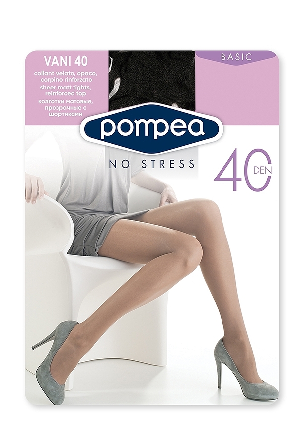 VANI 40 DEN - ENERY DAY TIGHTS WITH ELASTANE, MATT,