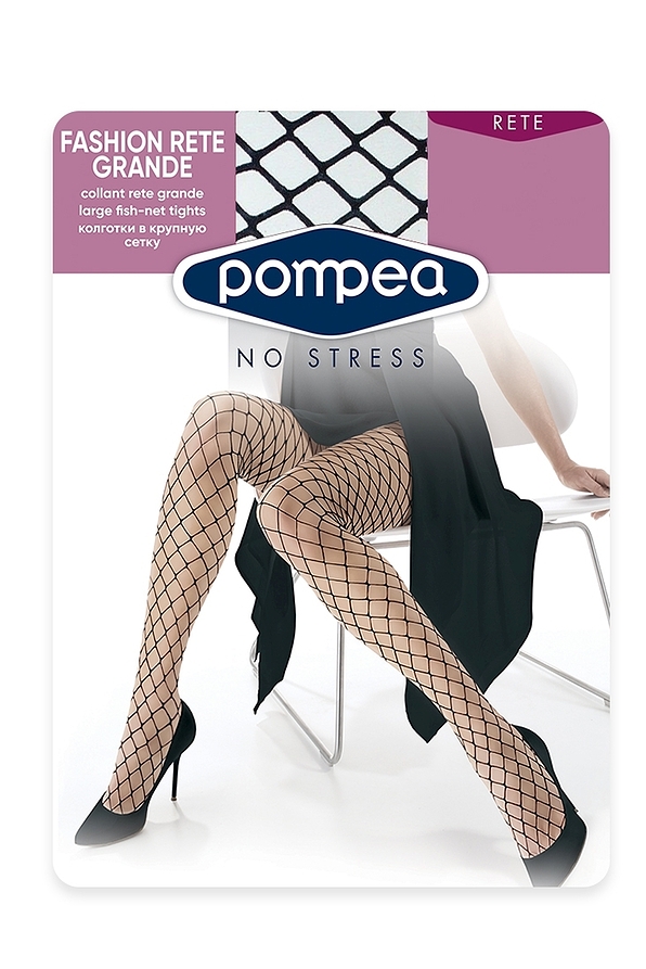 POMPEA FASHION NET ELASTIC TIGHTS