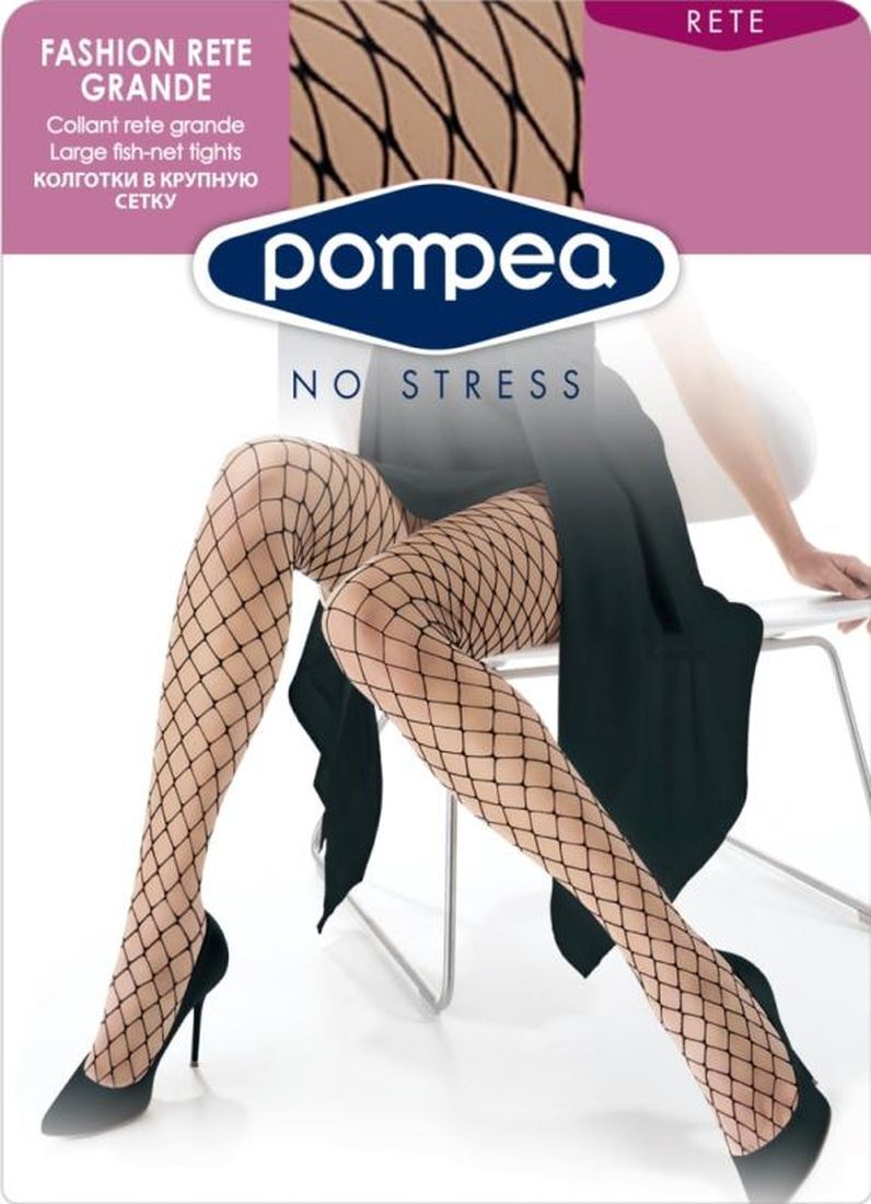 FASHION NET- ΕΛΑΣΤΙΚΟ ΚΑΛΣΟΝ ΔΙΧΤΥ, ΜΕ ΜΕΓΑΛΗ ΤΡΥΠΑ, ΜΟΝΟΚΟΜΜΑΤΟ ΜΕ ΒΑΜΒ. ΚΑΒΑΛΑΚΙ