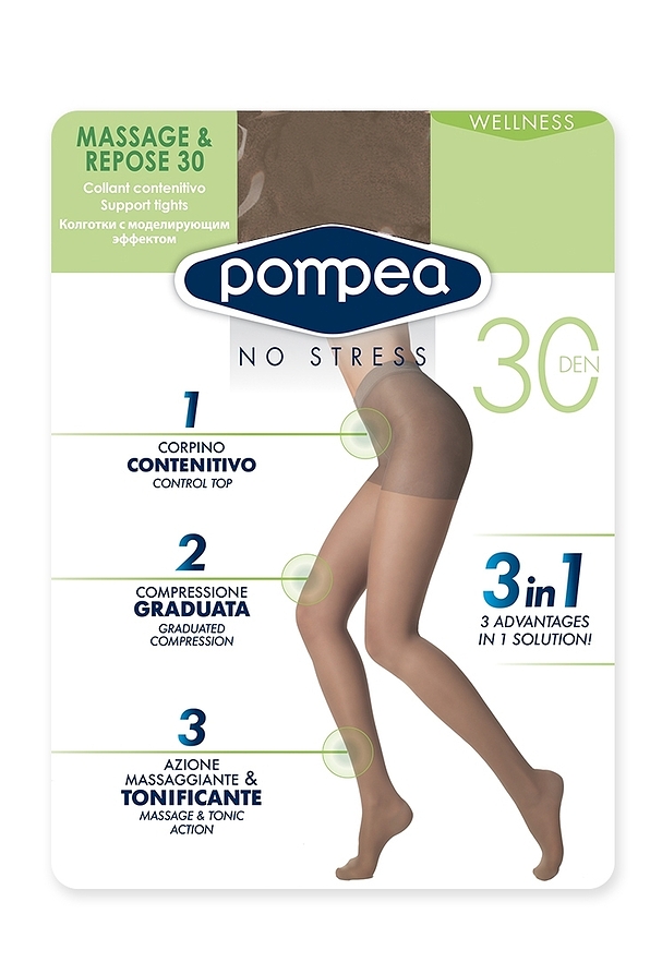 MASSAGE & REPOSE 30 Den - ΕΛΑΣΤ. ΚΑΛΣΟΝ, MAT, ΣΤΑΔ. ΣΥΜΠΙΕΣΗΣ ΜΕ ΛΑΣΤΕΞ ΚΙΛ., ΕΝΙΣΧ. ΜΥΤΗ ΚΑΙ ΚΑΒΑΛΑΚΙ