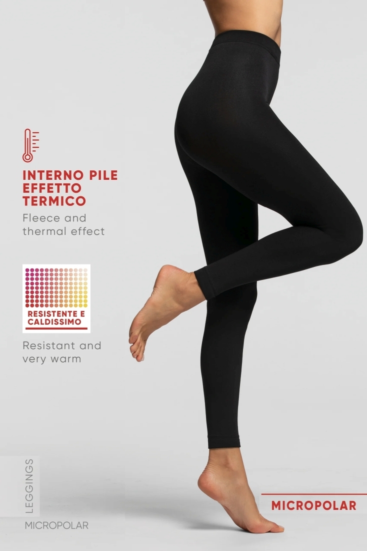 LEGGING MICROPOLAR - ΚΟΛΑΝ ΑΠΟΛΥΤΑ ΑΔΙΑΦΑΝΟ, ΜΟΝΟΚΟΜΜΑΤΟ, ΙΣΟΘΕΡΜΙΚΟ