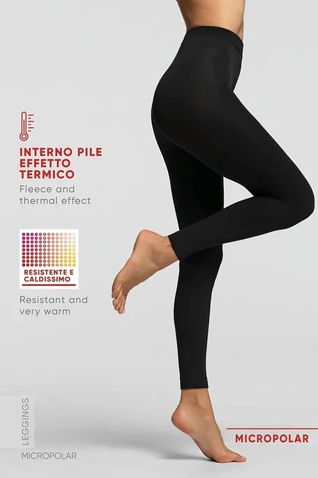 LEGGING MICROPOLAR - ΚΟΛΑΝ ΑΠΟΛΥΤΑ ΑΔΙΑΦΑΝΟ, ΜΟΝΟΚΟΜΜΑΤΟ, ΙΣΟΘΕΡΜΙΚΟ