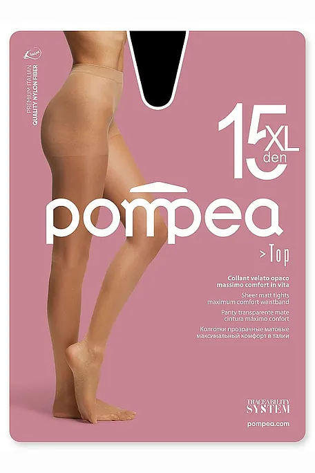 ΓΥΝΑΙΚΕΙΟ ΜΑΤ ΔΙΑΦΑΝΟ ΕΛΑΣΤΙΚΟ ΚΑΛΣΟΝ 15DEN ΜΕ ΚΙΛΟΤΑ ΚΑΙ ΕΝΙΣΧΥΜΕΝΗ ΔΙΑΦΑΝΗ ΜΥΤΗ - TOP 15 XL