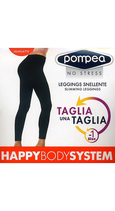 LEGGINGS SILHOUETTE - ΚΟΛΑΝ ΜΕ ΜΑΚΡΥ ΠΟΔΙ, ΜΑΛΑΚΗ ΜΙΚΡΟΪΝΑ, ΜΕΙΩΝΕΙ ΕΝΑ ΜΕΓΕΘΟΣ (MINIMIZER)