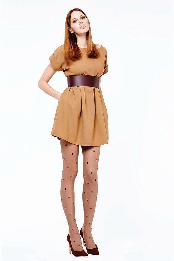 BREMBO- WOMEN ELASTIC TIGHTS WITH DESIGN