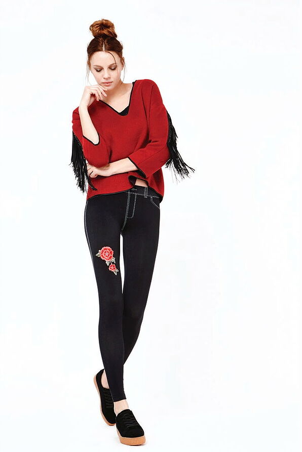 POMPEA NESTORE - ΕΛΑΣΤΙΚΟ ΚΟΛΑΝ ΑΔΙΑΦΑΝΟ, ΜΕ ΑΠΟΤΕΛΕΣΜΑ JEAN ΚΑΙ ΣΧΕΔΙΟ ΚΕΝΤΗΜΑ ΚΑΙ ΛΟΥΛΟΥΔΙΑ