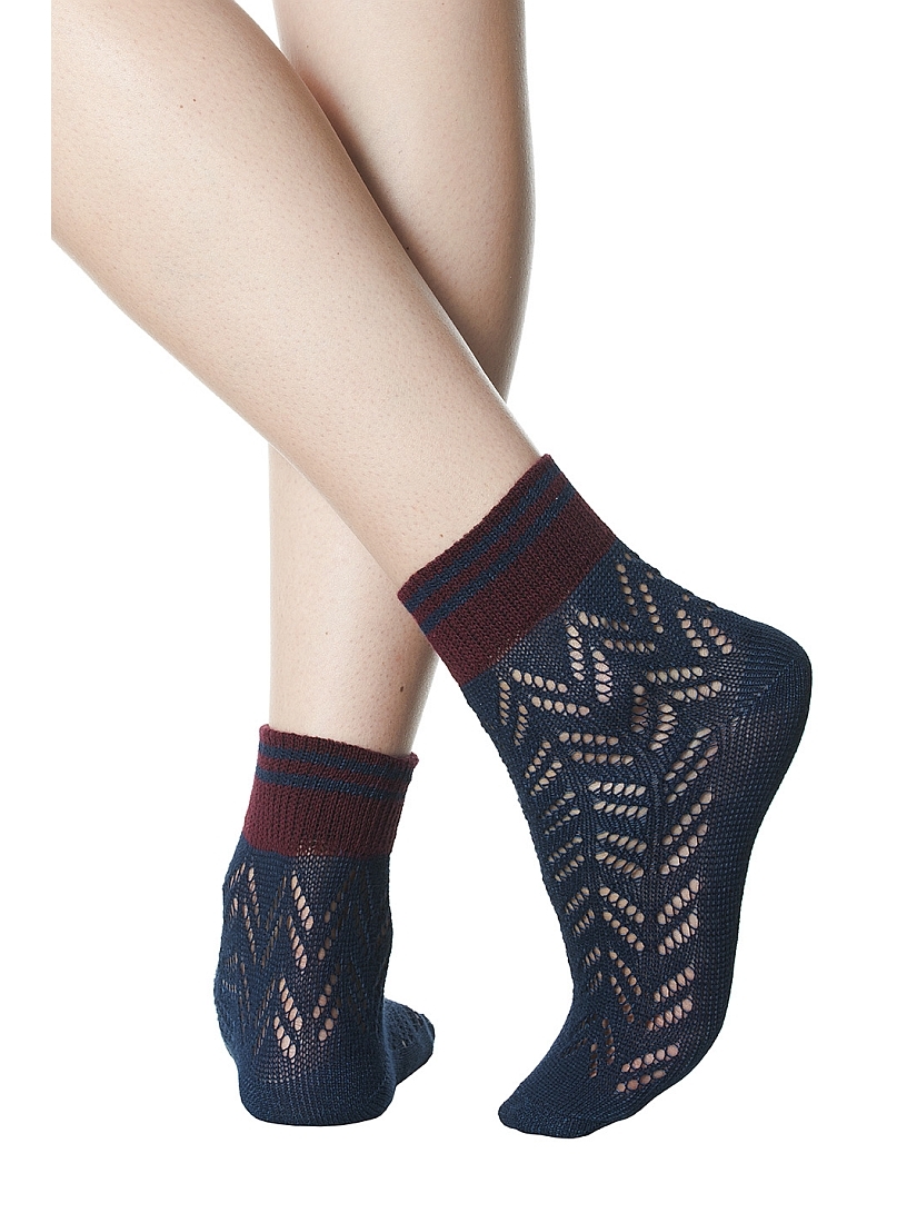 ANTISANA - ΣΟΣΟΝΙ ΜΙΝΙ ΒΑΜΒΑΚΕΡΟ ΜΕ ΣΧΕΔΙΟ ΣΤΗΝ ΠΛΕΞΗ ΚΑΙ ΔΙΑΦΟΡΕΤΙΚΟ ΧΡΩΜΑ ΣΤΟ ΤΕΛΕΙΩΜΑ