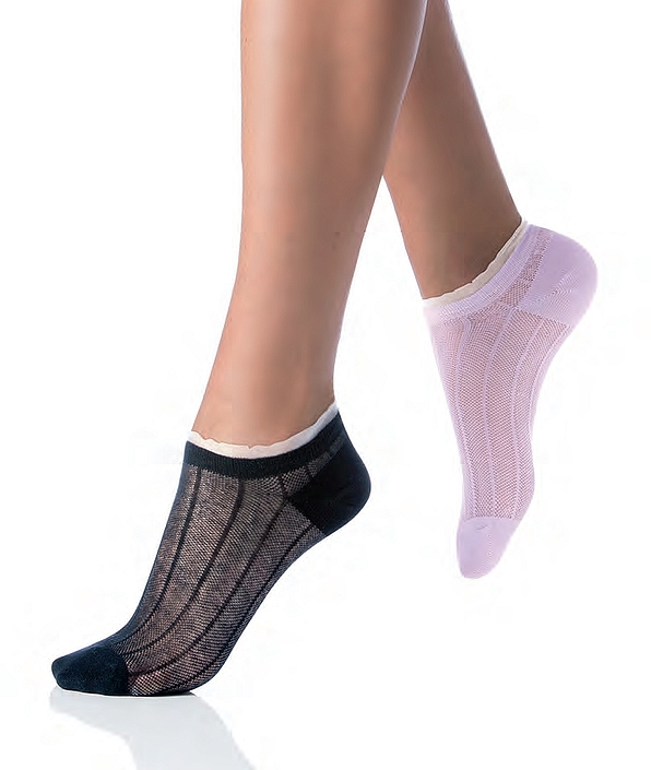 POMPEA CANDIDA - FASHION COTTON MINI SOCKS