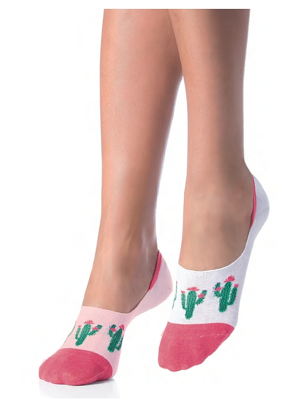 POMPEA GABETTE GABRI - COTTON SHOE LINER WITH ANTI SLIP