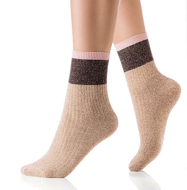 POMPEA ELNA - COTTON FASHION SOCKS