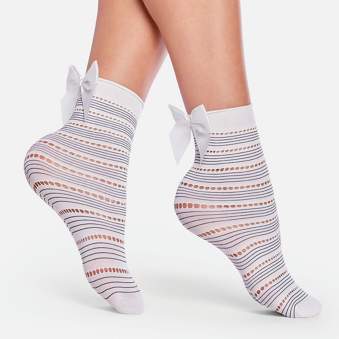 POMPEA GODIVA - ΕΛΑΣΤΙΚΟ ΣΟΣΟΝΙ 40 DEN. ΣΧΕΔΙΟ ΤΡΥΠΟΥΛΕΣ, ΡΙΓΕΣ ΚΑΙ ΦΙΟΓΚΟ ΠΙΣΩ