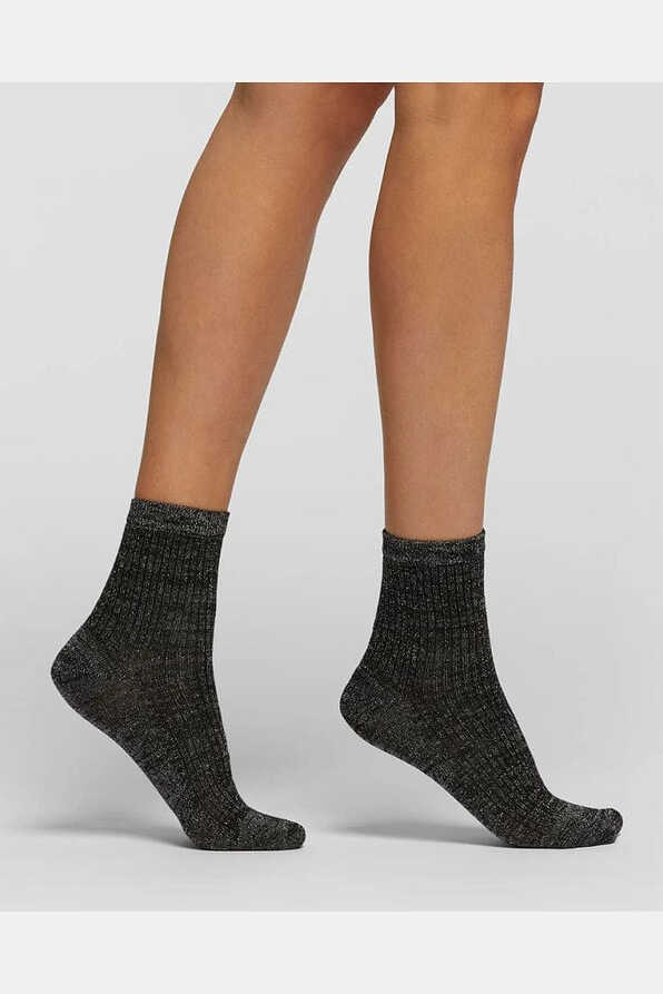 CZ DOMOBIANCA RIB SOCKS IN COTTON AND LAMΙ.